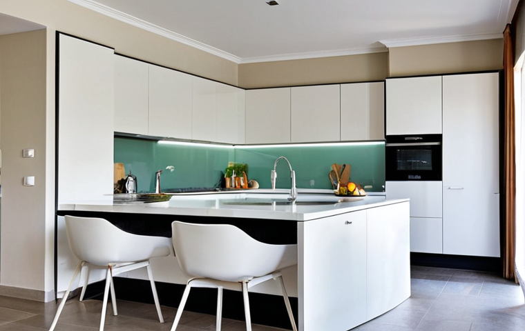 자연광 활용 사례 분석  유명 인테리어 - **

"A bright and airy living room in Valencia, Spain, with white walls, large windows overlooking t...
